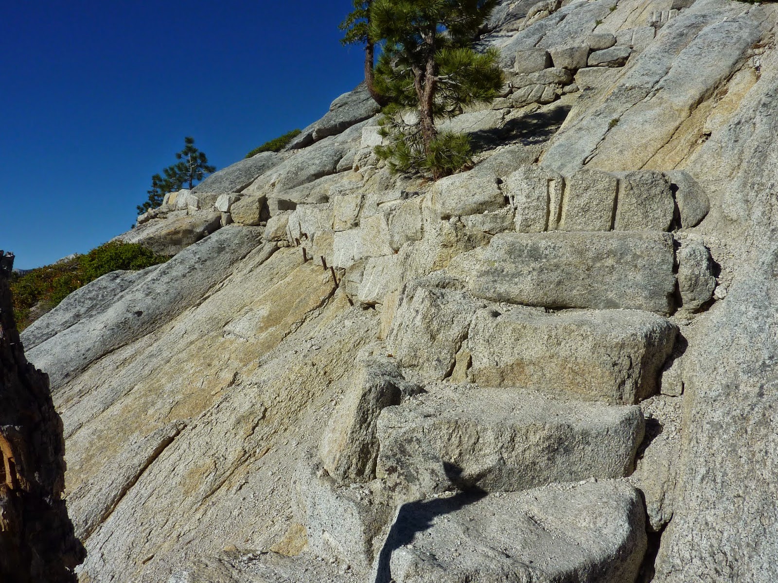 switchback stares half dome